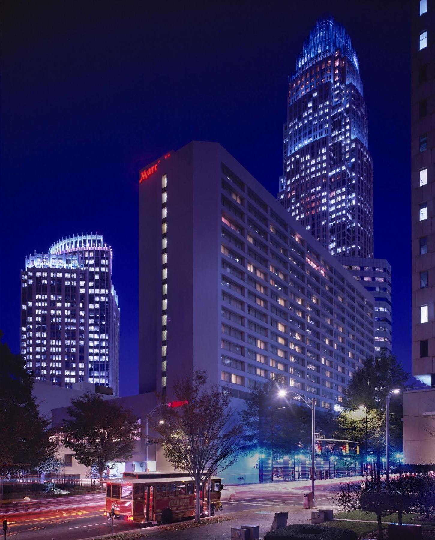 Charlotte Marriott City Center Exteriör bild